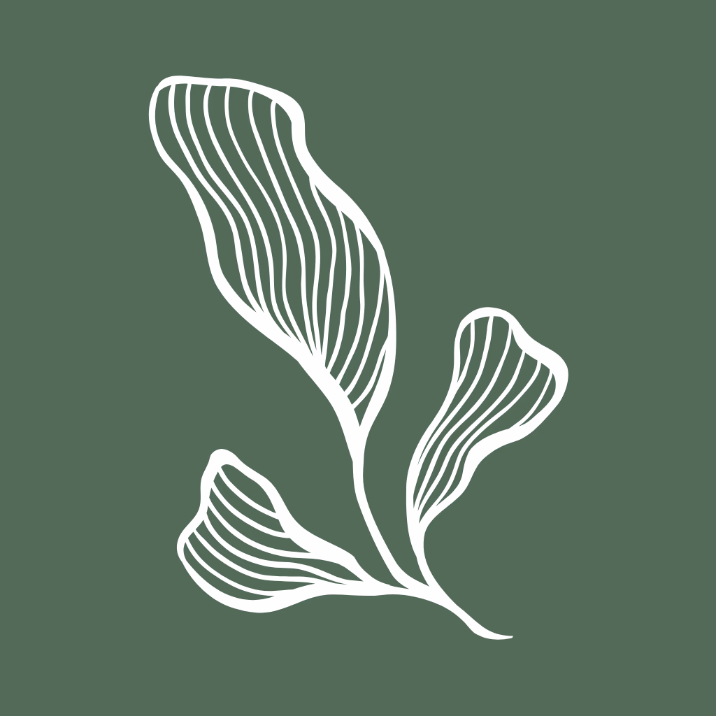 Forest green leaf icon for cognitive changes
