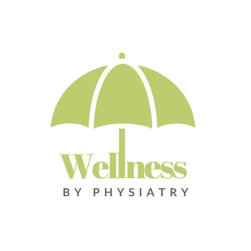 Wellness by Physiatry umbrella logo